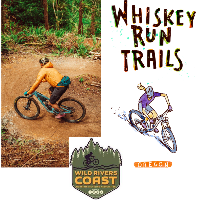 Purpose-built mountain biking trail system in the Coos County Forest. Trails for all levels of riders from family-friendly/beginner areas advanced jump lines and Double Black diamond trails. The trail system is located about 12 min (8.4 mi) via US-101 N and Seven Devils Rd. from Bandon, OR & 23 min (17.9 mi) via US-101 S Coos Bay to Whiskey Run. Something for everyone at the trails with beginner, intermediate, and advanced ride options. This is a great opportunity to come out and get to know the trails in a fun and supportive environment.

Our celebration of the trails will continue with food, music & beverages on site. Food cart and beer from 7 Devils Brewery will be available for purchase.