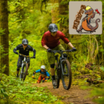 Mountain Bikers on Trail